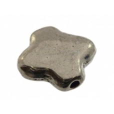 Kraal 12 mm zilverkleur (zware kwaliteit)